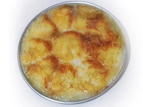 Kadayif dessert background unit isolate Stock Photos