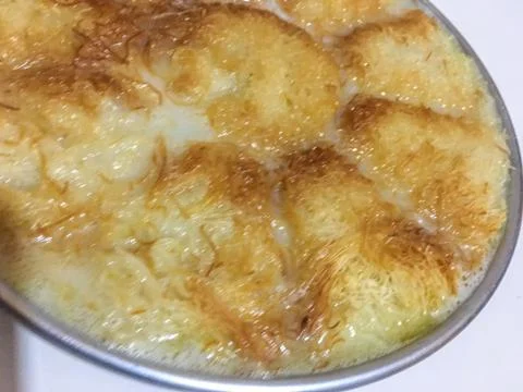 Kadayif dessert background unit isolate Stock Photos