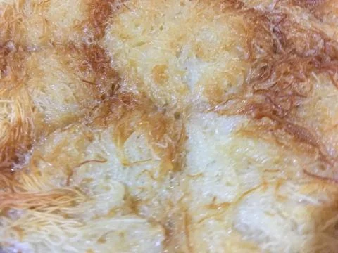 Kadayif dessert background unit isolate Stock Photos