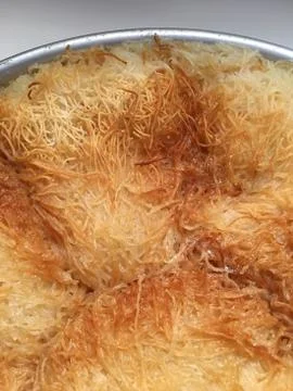 Kadayif dessert background unit isolate Stock-Fotos