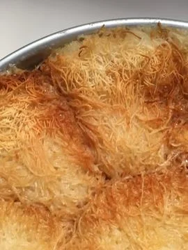 Kadayif dessert background unit isolate Stock Photos