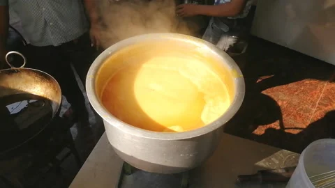 Kadhi pakora 스톡 동영상 221565207