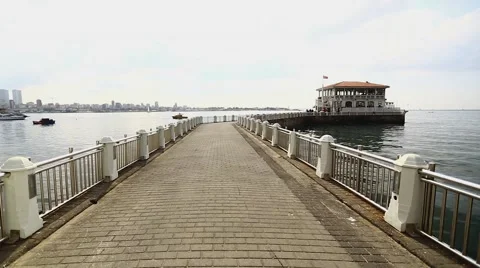 Kadikoy Old Dock Video stock 42552168