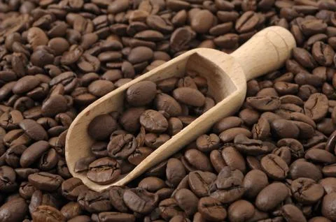 Kaffee Kaffeebohnen Stock Photos