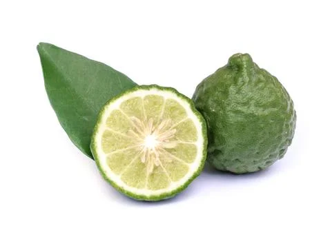 Kaffir lime. Stock Photos