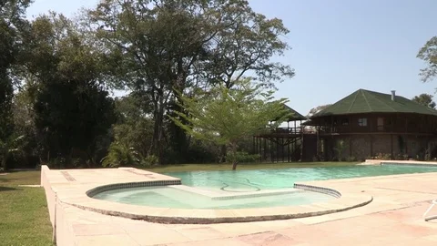 Kafubu River Lodge - DRC Video stock 84476385