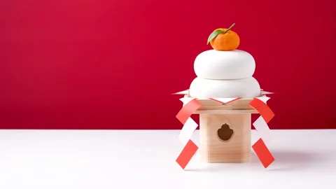 KAGAMIMOCHI Stock Footage 159196093