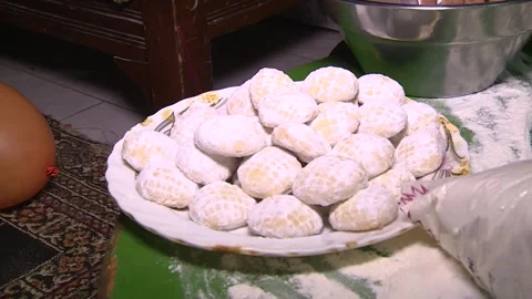 Kahk el-Eid  Stock Footage 256240500