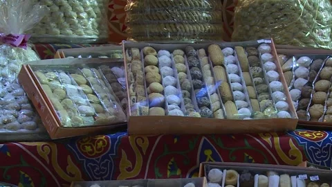 Kahk el-Eid  Stock Footage 256241154