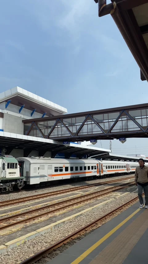 KAI - Indonesian Railways Stock Footage 275002029