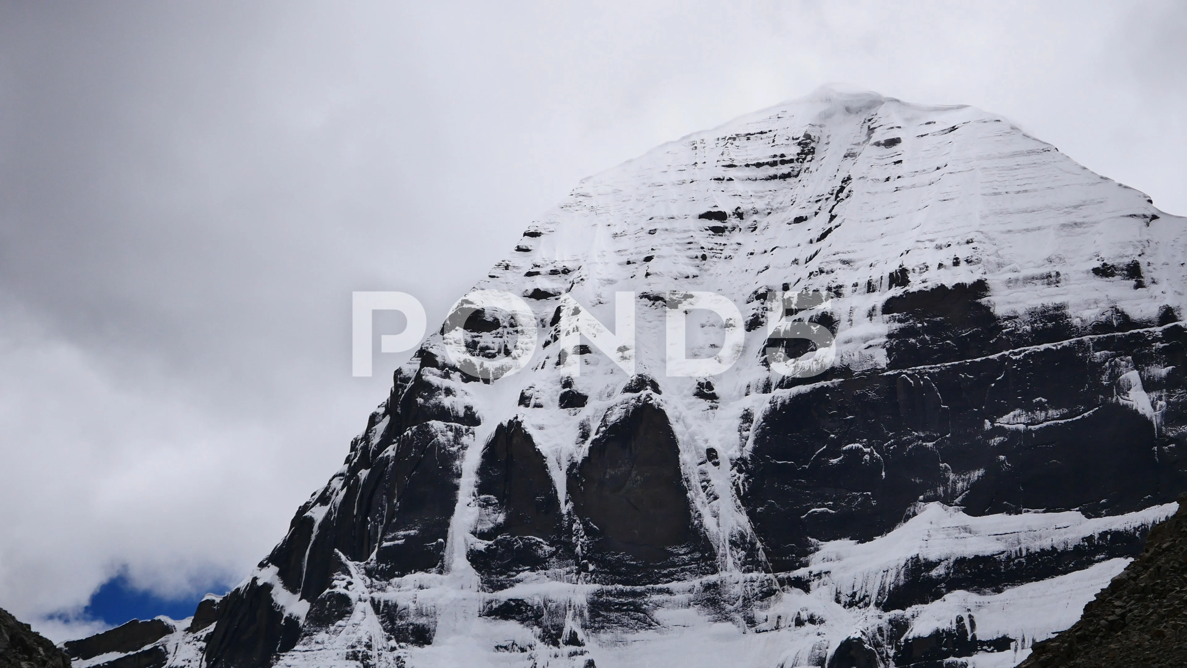 Kailas Mountain North slot Holy Kailash ... | Stock Video | Pond5