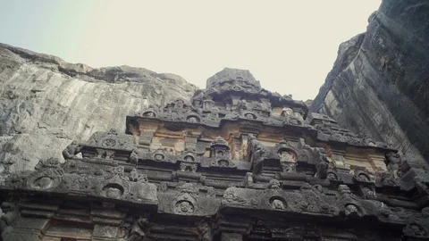 Kailasa temple Stock Footage 111375497