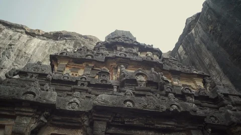 Kailasa temple Stock Footage 111375517