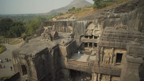 Kailasa temple Stock Footage 111376167