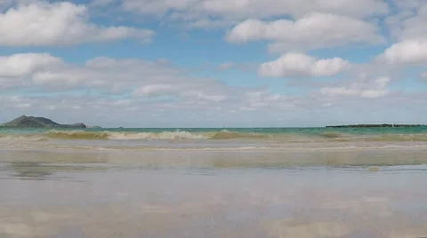Kailua beach Stock Footage 46629123