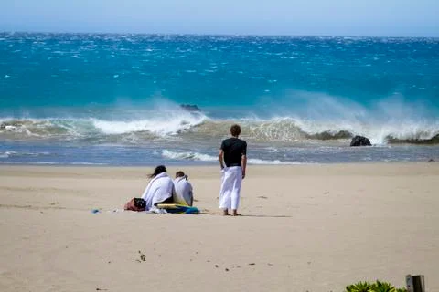 Kailua Beach 库存照片