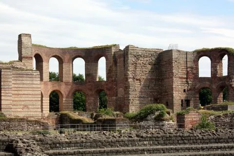 Kaiserthermen Stock Photos