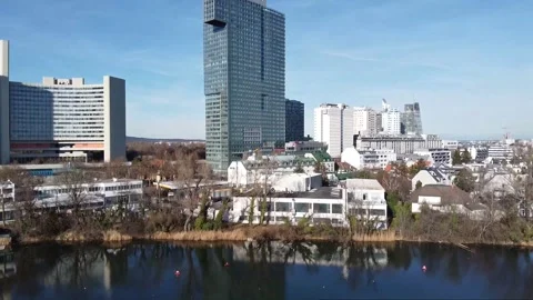 Kaiserwasser IZD tower Stockbeeldmateriaal 340546604