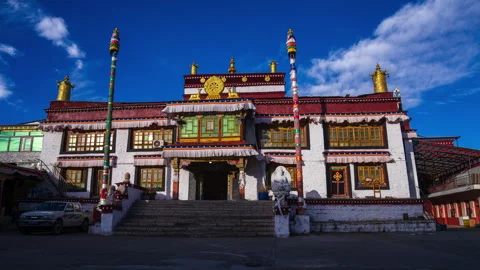 Kaju Monastery, Tibet Stock Footage 327252275