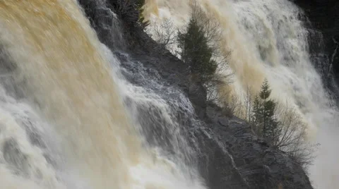 Kakabeka Falls in Ontario, Canada Видео 41013748
