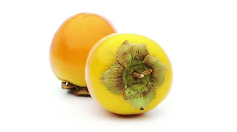 Kaki tropical fruit loopable Stock Footage 8978293