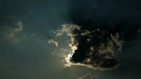 KALAHARI CLOUDY SUN Stock Footage 36448794