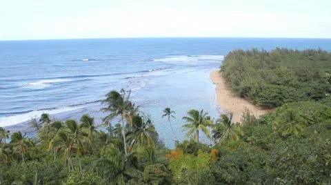 Kalalau trail Stock Footage 14807710