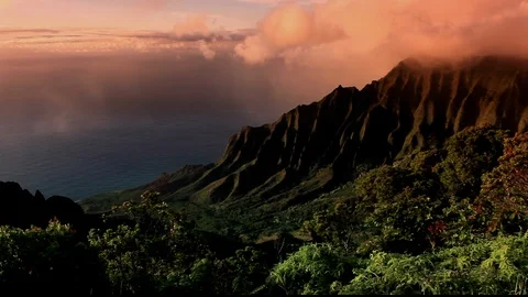 KalalauValleyView Stock Footage 104178624