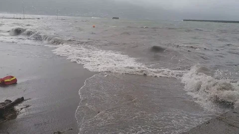 Kalamata storm Stock Footage 101825577