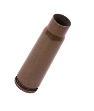 Kalashnikov Gun Shell Isolated Stock Photos