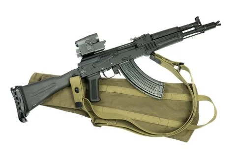 Kalashnikov machine gun Stock Photos