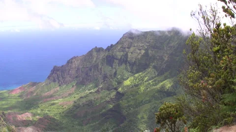 Kalaulau Valley Stock Footage 6526338