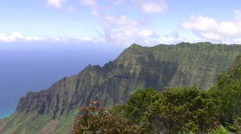 Kalaulau Valley Stock Footage 6527920