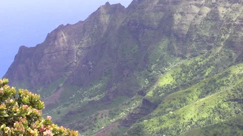 Kalaulau Valley Stock Footage 6620737