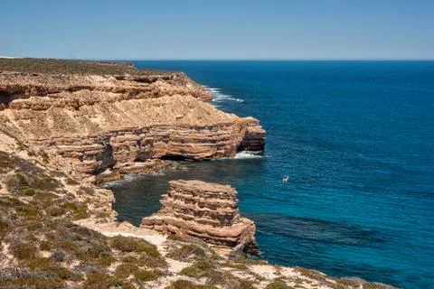 Kalbari Cliffs Stock Photos