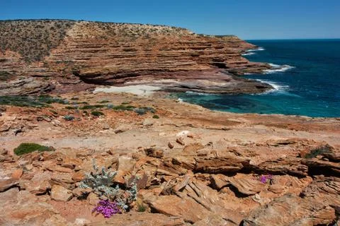 Kalbari Cliffs Stock Photos