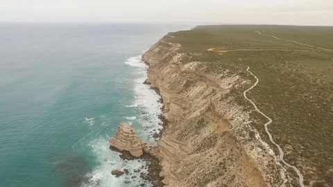 Kalbarri Coastal Cliffs 스톡 동영상 77522299