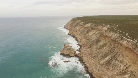 Kalbarri Coastal Cliffs 스톡 동영상 77522318