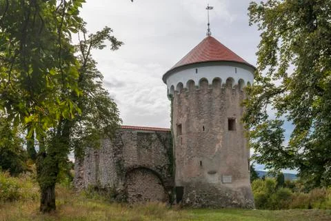 Kalc castle Stock Photos