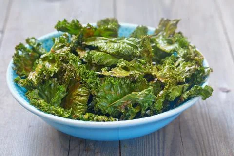Kale chips Stock Photos