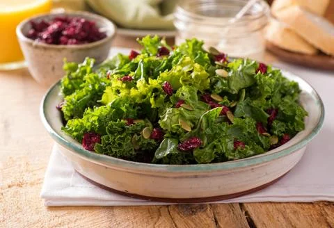 Kale salad Foto stock