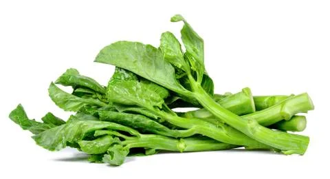 Kale vegetable isolated on the white background Stock Photos