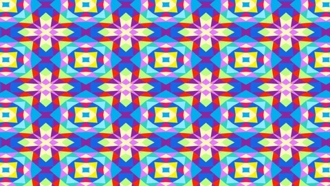 Kaleida abstract background 4K sequence patterns Stock-Footage 99106244