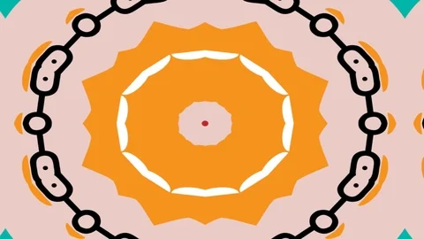 Kaleida abstract background 4K sequence patterns Stock-Footage 99107301