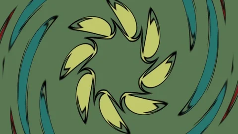 Kaleida abstract background 4K sequence patterns Stock-Footage 99144069