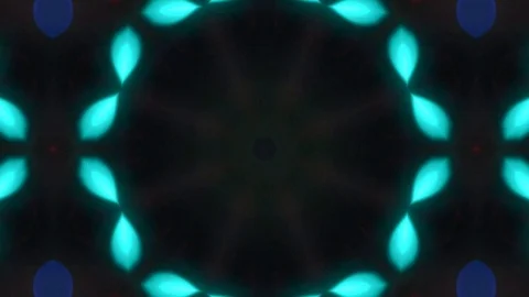 Kaleida abstract background 4K sequence patterns Stock Footage