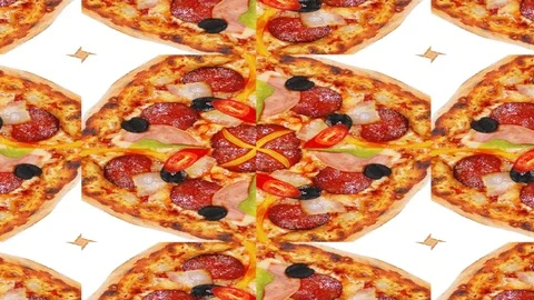 Kaleida abstract background 4K sequence patterns Stock-Footage 99464779