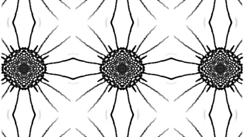 Kaleida abstract background 4K sequence patterns Stock-Footage 99507448