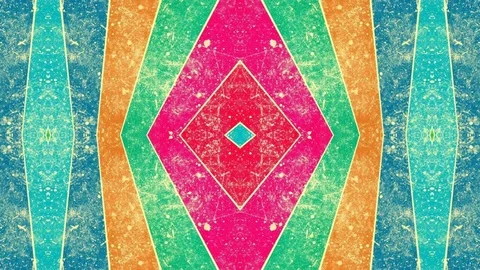 Kaleida abstract background 4K sequence patterns Stock-Footage 99507746