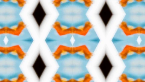 Kaleida abstract background 4K sequence patterns Stock-Footage 99507927